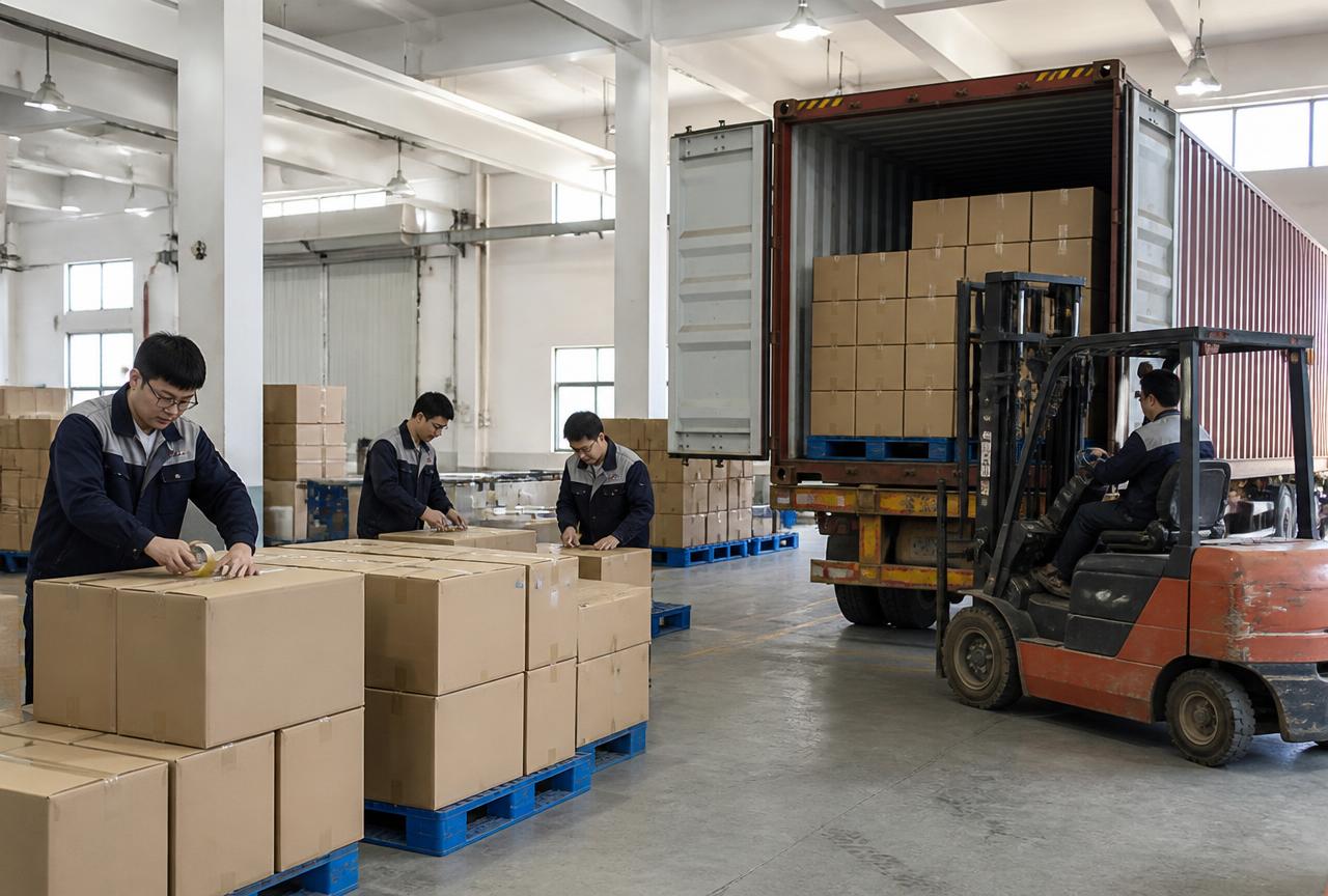 Export packing and container loading